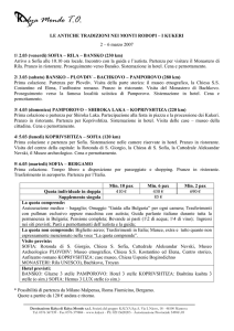 per la prima volta in italia un tour operator dedica un catalogo