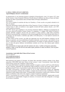 LA REAL CHIESA DI SAN LORENZO. Aspetti Religiosi, Storici E