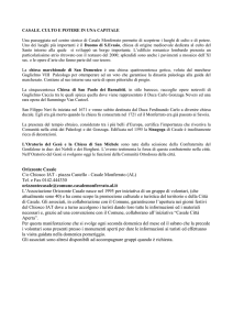 scheda dell`itinerario