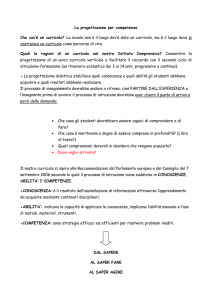 ci sono intelletti a piu` piani_progettare per competenze