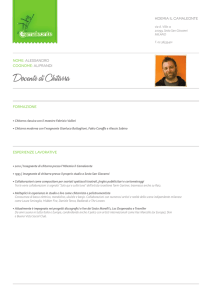 Docente di Chitarra - Hdemia il Camaleonte