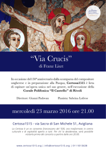 “Via Crucis” - Corale Polifonica Il Castello