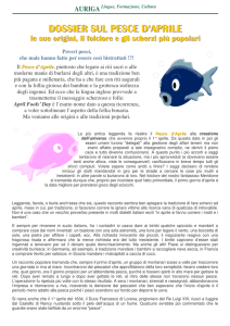 dossier sul pesce d`aprile