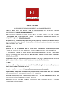 comunicato stampa