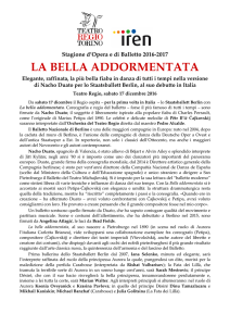 la bella addormentata
