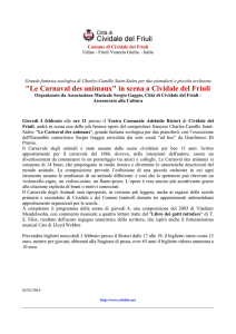 concerto Il Carnevale degli animali