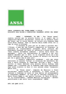 Carlà ringrazia per `ninna nanna` a Giulia