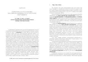 Stereotipie e autolesionismo: dall`analisi - Form@re