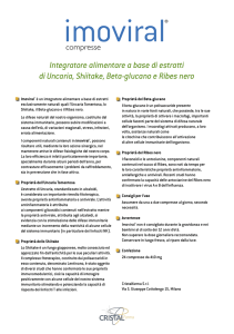 Integratore alimentare a base di estratti di Uncaria