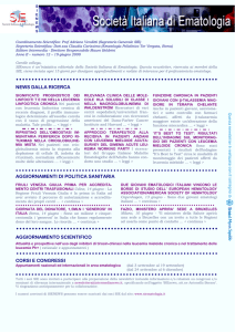 news dalla ricerca aggiornamenti di politica sanitaria