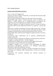 Prof. Giorgio Marbach  Nato a