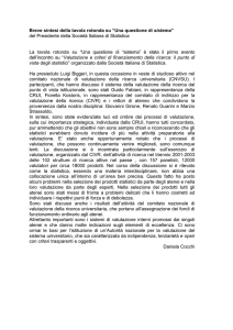 Breve sintesi della tavola rotonda su “Una questione di sistema” del