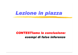 Lezione in piazza