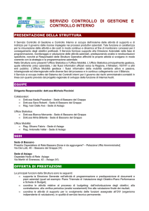 CS - servizio controllo di gestione