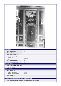 Scheda completa - Catalogo Generale dei Beni Culturali