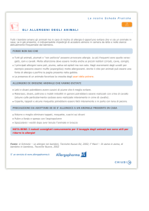 La scheda in PDF - Allergopharma.it