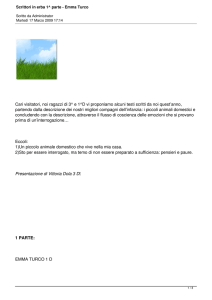 Scrittori in erba 1^ parte