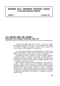 La Libertà nella vita sociale