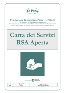 Scarica qui la carta dei servizi