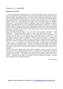 1 agosto – Espulse da casa loro