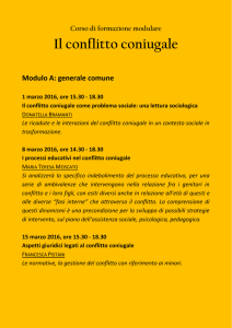 Il conflitto coniugale