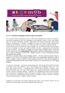 A Ischia continua l`impegno contro il gioco d`azzardo. In un paese