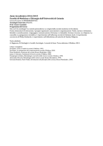 Programma - Medicina Unict