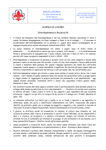 Il bene comune - interdipendenza e reciprocità