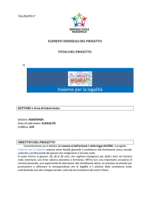 MINISTERO DELLA SOLIDARIETA` SOCIALE – PRESIDENZA DEL