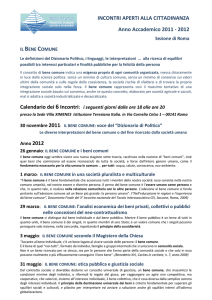 programma - Istituzione Teresiana