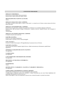 SCOTCH TEST PER OSSIURI NEW