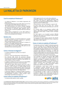 la malattia di parkinson