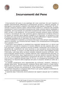 Incurvamenti del Pene