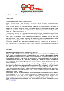 N. 25 - 29 giugno 2016 - Ordine Farmacisti Milano