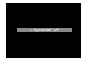 La responsabilità civile