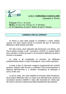 U.O.C. CHIRURGIA VASCOLARE Ospedale S. Pertini
