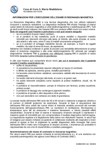 Referto STD - Casa di Cura S. Maria Maddalena