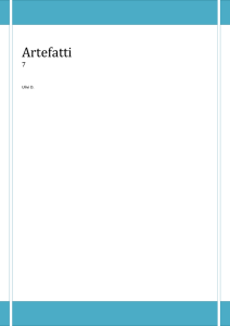 Artefatti - Facoltà di Medicina e Chirurgia
