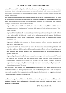 angosce nel nostro lavoro sociale