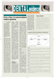 Comunicare col paziente