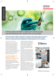 hitachi data systems e gidea alta tecnologia: una partnership nel