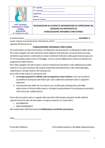modulo di informazione e consenso all`atto medico per malattia da