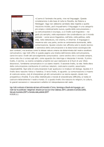 Ugo Volli è ordinario di Semiotica del tesro all`Università di Torino