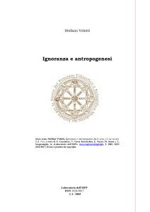 Ignoranza e antropogenesi - ispf-lab