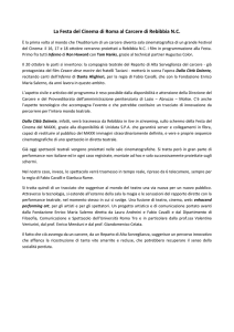 La Festa del Cinema di Roma al Carcere di - Gina