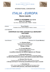 Locandina International Convention