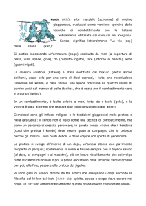 Kendo (剣道), arte marziale (scherma) di origine giapponese