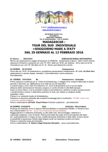 MADAGASCAR tour SUD + IFATY CON MADAWAY TONIZZO 29