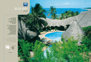 blue bay - Le ultime novità dal mercato del turismo