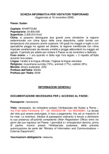 Sudan - Assoviaggi